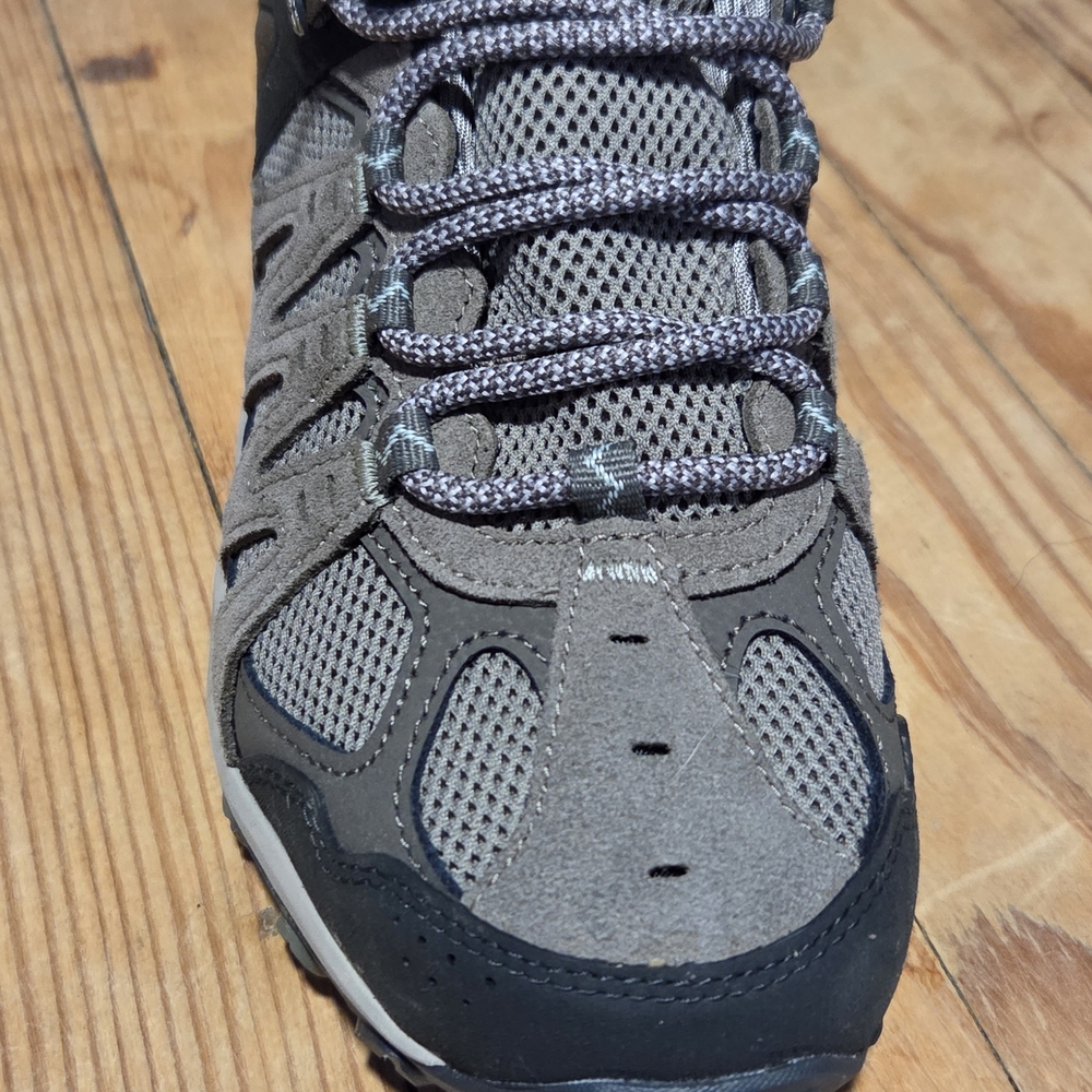 Merrell Gray and Black Trail Running Shoes with Rugged Sole